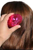 Derin Stok® Neon Pembe Düzleştirici Tarak Geniş AralıklıHer Saç Tipine Uygun Fırçalı Saç Düzleştirici - 9