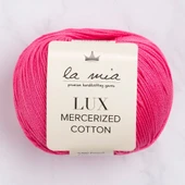 La Mia Lux Mercerized Cotton Fuşya El Örgü İpi - 35 - 33746 - 1