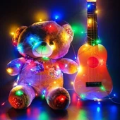 Derin Stok® Pilli Dekoratif Peri Led Işık 3 Metre (RGB) Gaming Aydınlatma - 3