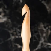 La Mia Whitewood 10 mm 15.5 cm Ahşap Yün Tığ - 2