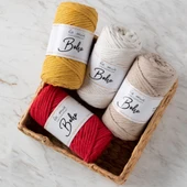 La Mia Boho Çimen Yeşili Büküm Makrome İpi - L024 - 33987 - 3
