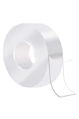 Derin Stok® Ultra Güçlü Çift Taraflı 2 mt x 3 cm Çift Taraflı Nano Bant - 6