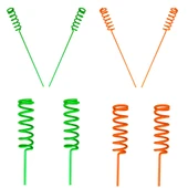 Spiral Olta Tutucu Kamış Ayağı 2 Adet Turuncu thumbnail 6