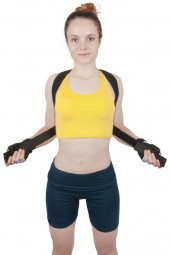 Balenli Dik Duruş Korsesi Kamburluk Önleyici Korse Yeni Tasarım thumbnail 5