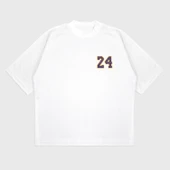 Oversize 'Kobe 24' Baskılı T-Shırt thumbnail 4