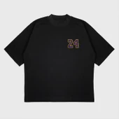 Oversize 'Kobe 24' Baskılı T-Shırt thumbnail 3