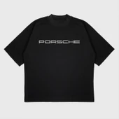Oversize 'Porsche' T-Shırt thumbnail 1