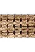 1. Sınıf A Kalite Ithal Fırınlı Çam Vidalı Fırça Süpürge Sapı 150 Cm - 30 Adet, 1 Bağ - 3