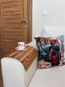 Koltuk Kenarı Katlanabilir Yan Sehpa – Portatif Ahşap Tepsi - 30x40 cm - 2