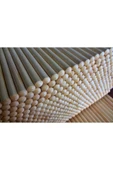1. Sınıf A Kalite Ithal Fırınlı Çam Vidalı Fırça Süpürge Sapı 150 Cm - 30 Adet, 1 Bağ - 4