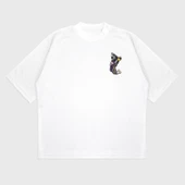 Oversize 'Kobe 8' Baskılı T-Shırt - 4