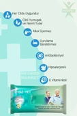 Büyük Boy 30x32 Cm Perine Bölgesi Temizleme Havlusu 50 Li 5 Paket 250 Havlu - 2