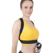 Yeni Nesil  Balenli Dik Duruş Korsesi Kamburluk Önleyici Omuz Bel Dik Duruş Korsesi thumbnail 2