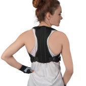 Yeni Nesil  Balenli Dik Duruş Korsesi Kamburluk Önleyici Omuz Bel Dik Duruş Korsesi thumbnail 3
