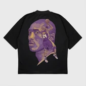 Oversize 'Kobe 24' Baskılı T-Shırt thumbnail 1
