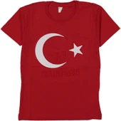 Bayrak Baskılı Çocuk Tişört BGL-ST04549 - 2