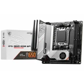 MSI MPG B650I EDGE WIFI DDR5 HDMI M.2 USB 3.2 LAN WİFİ MITX AM5 - 1