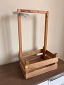 Dekoratif Ahşap Bebek Sepeti – 40 Uçurma Babyshower Hediyesi - 5