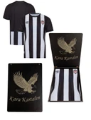 Beşiktaş Lisanslı Çubuklu Forma Hediyelik Ahşap Kutulu Kara Kartalım - 1