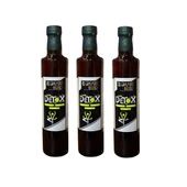 DVD Lokman Aktar Detox Sirkesi, Katkısız, Doğal, 500ml 3 Adet, - 1