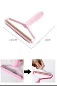Derin Stok® Çift Taraflı Elbise Kazak Plastik Kumaş Tüy Alma ve Tiftik Temizleyici Toplayıcı Taşınabilir - 4