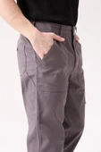 GALANTHUS TECHNİC PANTOLON Erkek Gri Kargo Cepli Rahat Kalıp Dayanıklı İş Pantolonu thumbnail 8
