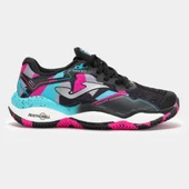 Joma Smash Kadın Siyah Toprak Kort Tenis & Padel Ayakkabısı TSMALS2501C thumbnail 1