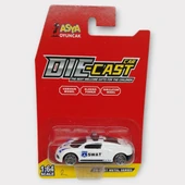 Metal Mini Polis Arabası  8 cm - Polis - 2 - 4