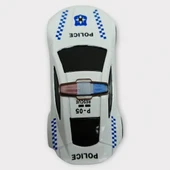 Metal Mini Polis Arabası  8 cm - Polis - 5 - 4