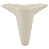 Mobilya Tv Ünitesi Çekyat Koltuk Kanepe Baza Destek Ayağı Ayakları 12 Cm Krem Ayak 6'lı Set thumbnail 9