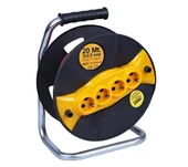 Meridyen 4lü Grup Makaralı Uzatma Kablo 3x1.5 20mt - 1