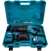 Yeni Akülü Kömürsüz Motor Tilki Kuyruğu Testere 36v 5ah (Mavi) EEA421 - 4