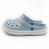 CROCS CROCBAND KADIN TERLİK GRİ PEMBE - 1