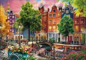 KS GAMES PUZZLE 1000 PARCA BEAUTIFUL SUNSET IN AMS - 1