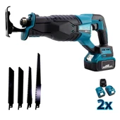 Yeni Akülü Kömürsüz Motor Tilki Kuyruğu Testere 36v 5ah (Mavi) EEA421 - 2