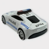 Metal Mini Polis Arabası  8 cm - Polis - 5 - 3
