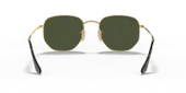 Ray-Ban Hexagonal 3548N 001 Gold-Green Güneş Gözlüğü - 2
