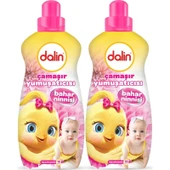 Dalin Çamaşır Yumuşatıcı 1500ML Bahar Ninnisi (2 Li Set) (Bebeklere Özel) - 1