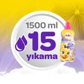 Dalin Çamaşır Yumuşatıcı 1500ML Düş Bahçesi (2 Li Set) (Bebeklere Özel) - 4