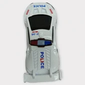 Metal Mini Polis Arabası  8 cm - Polis - 3 thumbnail 4