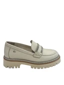 Mammamia D25YA-3705 Kadın Casual Deri Loafer Ayakkabı - 1