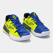 Joma Spin Erkek Neon Sarı Toprak & Sert Kort Tenis & Padel Ayakkabısı TSPINS2509OM - 2