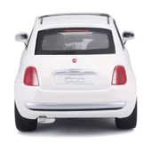 Bburago 1:24 Fiat 500 (2007) Beyaz - 7