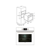 Teka Chef 6 Premium HAK 627 WH+GBE 64002 KBC WH+ATV 60 Beyaz Ankastre Set thumbnail 10