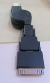 İNCA IMS-330 Makaralı USB ALL IN ONE şarj kablosu I-Phone4 / I-Phone 5 / Samsung / HTC - 4