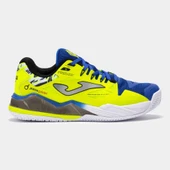 Joma Spin Erkek Neon Sarı Toprak & Sert Kort Tenis & Padel Ayakkabısı TSPINS2509OM - 1