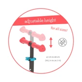 Chillafish Scotti - 3 Tekerlekli Scooter - Kırmızı - 5