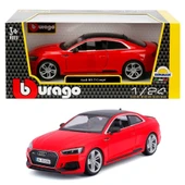 Bburago 1:24 Audi RS 5 Coupe Kırmızı - 1