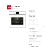 Teka Chef 6 Premium HAK 627 WH+GBE 64002 KBC WH+ATV 60 Beyaz Ankastre Set thumbnail 5