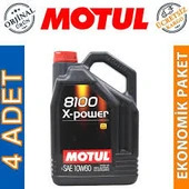 MOTUL X POWER 10W60 5L 4 ADET (2024) - 1